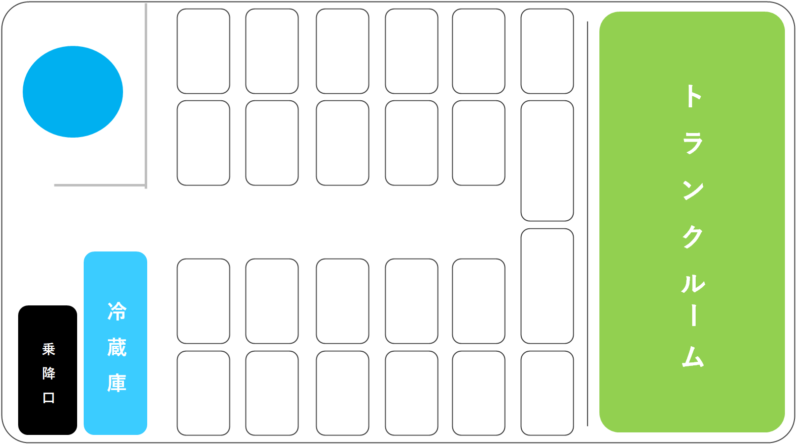 中型バス 座席レイアウト